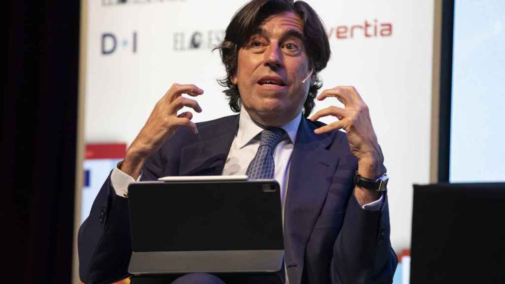 Manuel Manrique, presidente y CEO de Sacyr, durante su intervención en la segunda jornada del Foro Económico Español 'La Andalucía pos-Covid'.