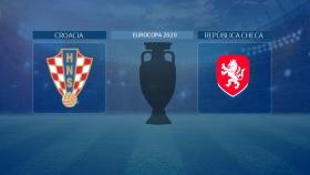 Croacia - República Checa, partido de la Eurocopa 2020