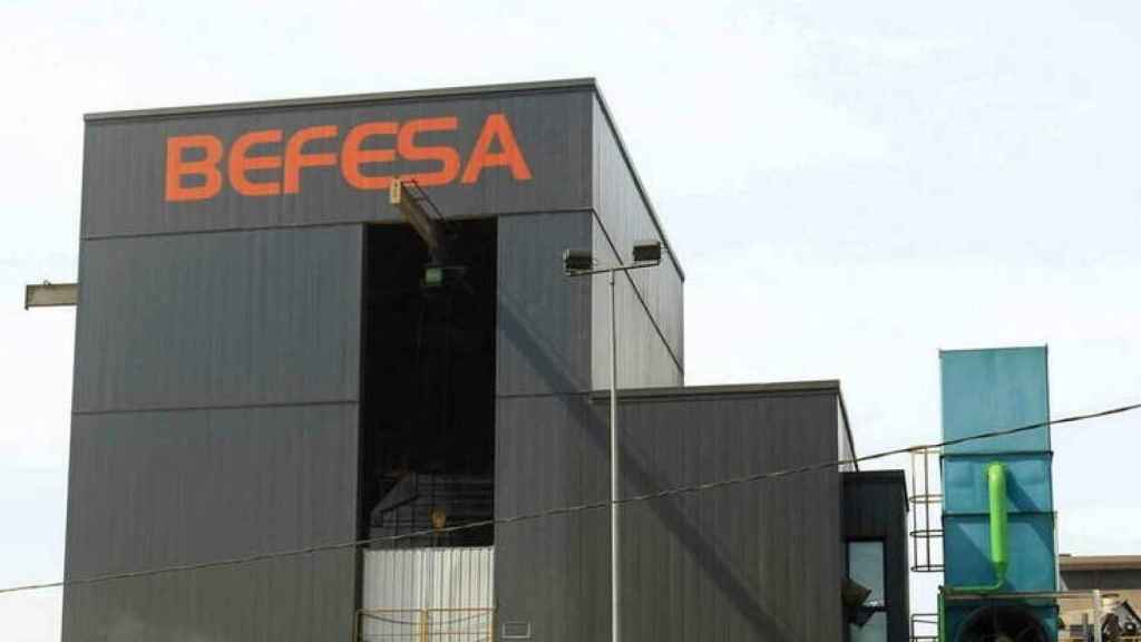 Unas instalaciones de Befesa en España.