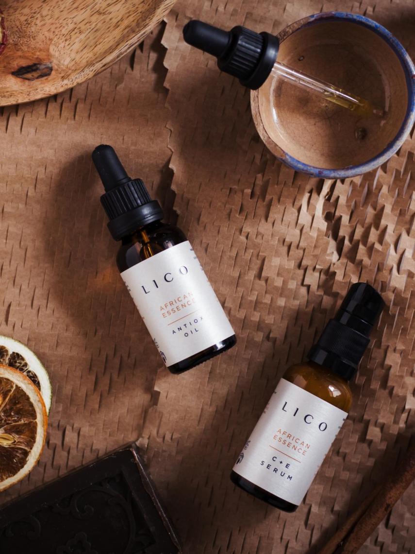 Productos de la línea African Essence.