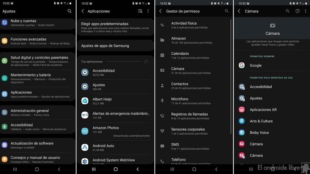 Android app permissions