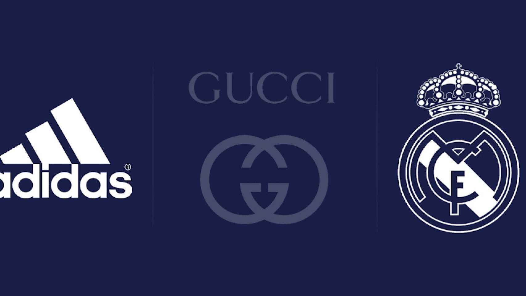 Adidas una del Real Madrid en Gucci
