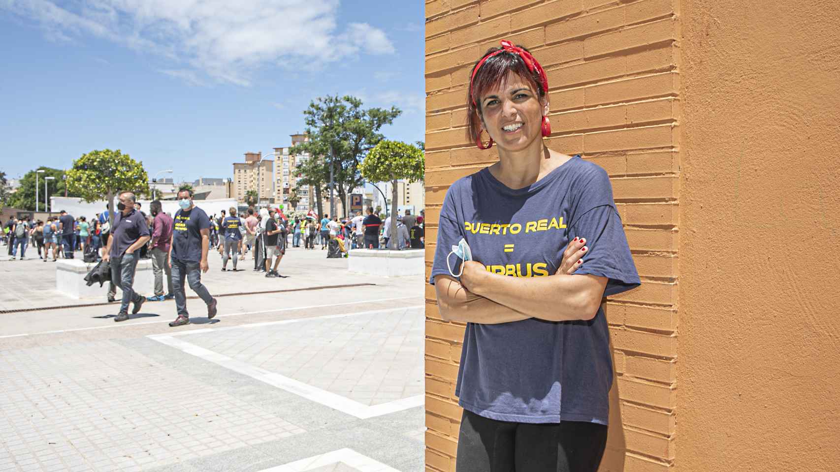La excoordinadora de Adelante Andalucía y líder de Anticapitalistas, Teresa Rodríguez.