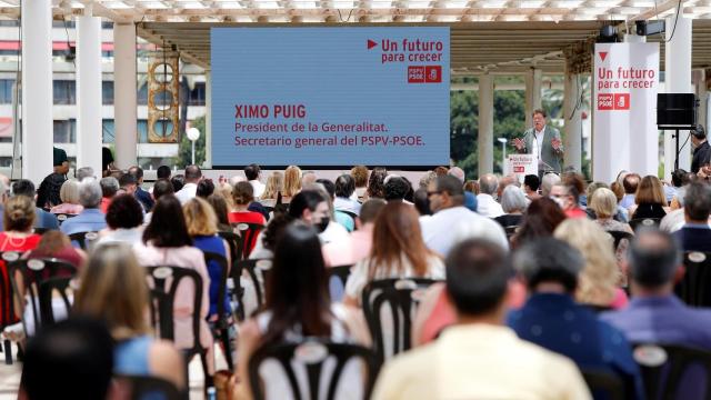 Puig, en su acto en Alicante.