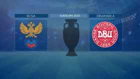 Rusia - Dinamarca, partido de la Eurocopa 2020