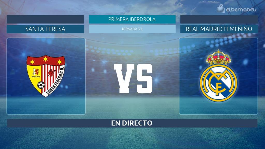 Streaming en directo | Santa Teresa - Real Madrid Femenino