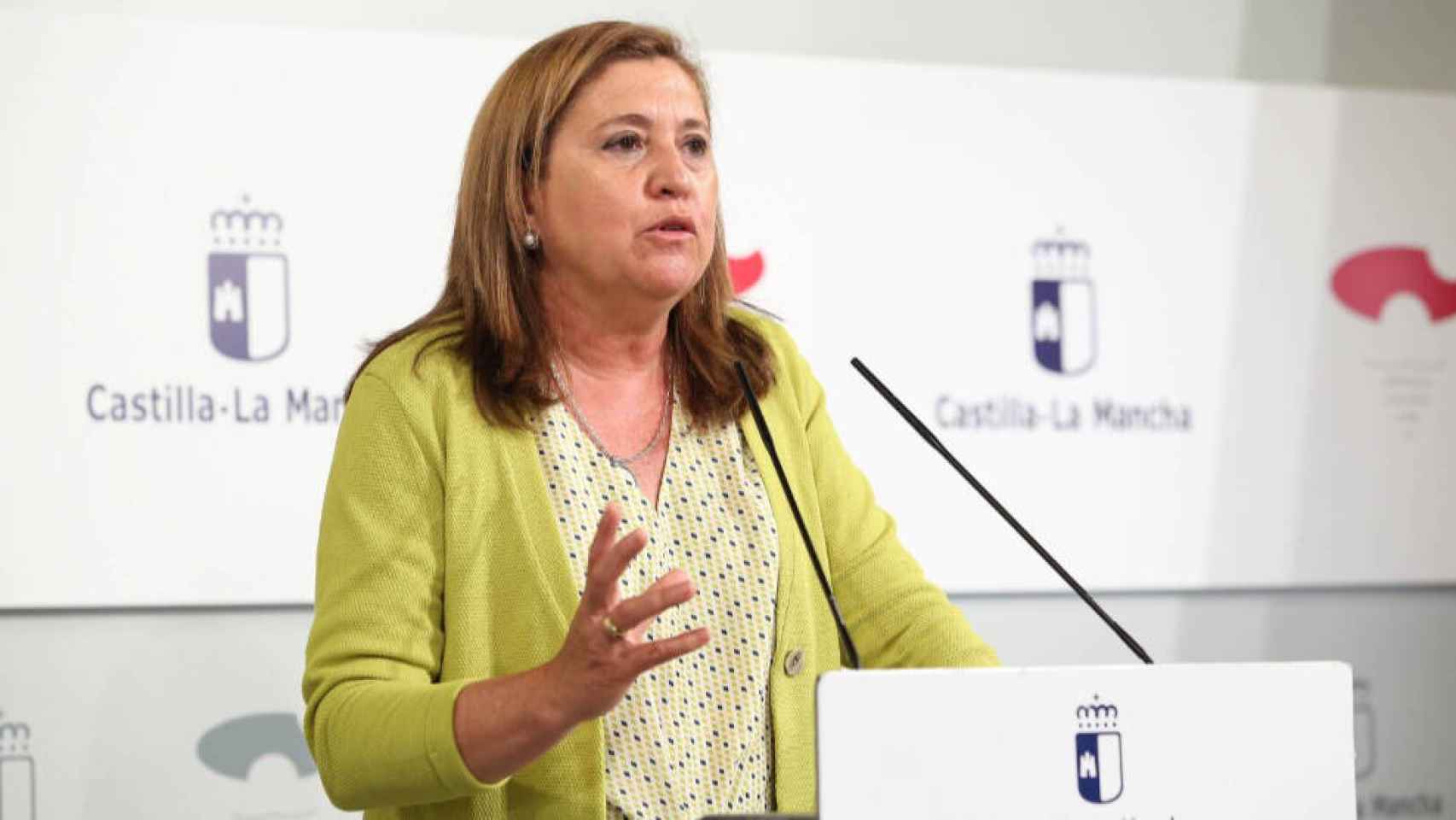 Rosana Rodríguez, consejera de Educación de Castilla-La Mancha, en una imagen reciente