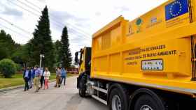 El Consorcio Provincial de Medio Ambiente de Albacete incorpora dos nuevos camiones al Programa de Recogida Selectiva de Envases. Foto: Diputación de Albacete