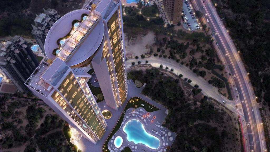 El Intempo de Benidorm, la torre residencial más alta de España.