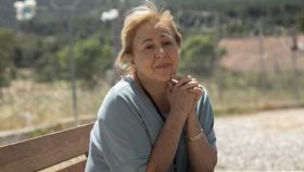 Carmen Machi en el rodaje de 'El nieto'.