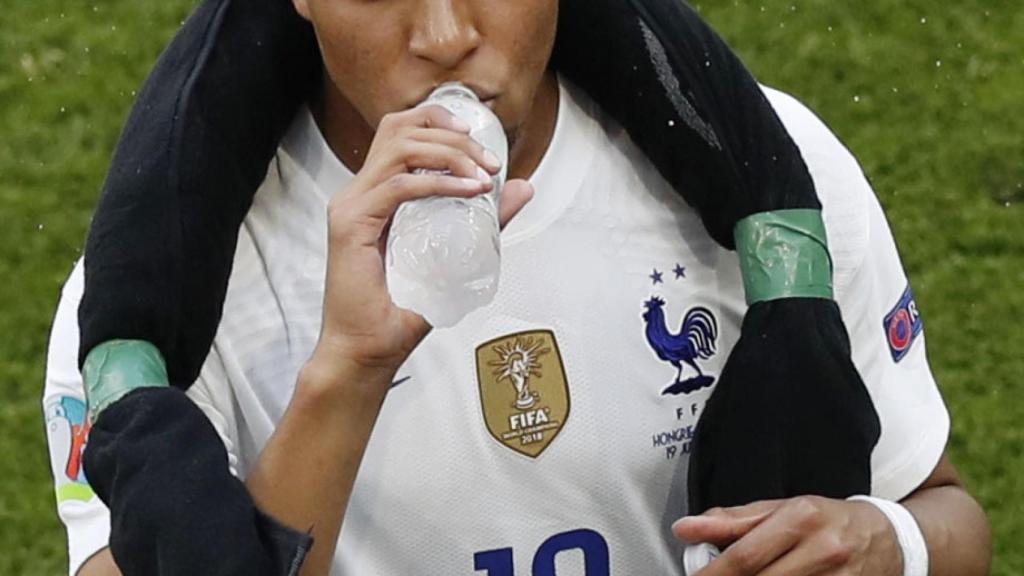 Kylian Mbappé, con la selección de Francia