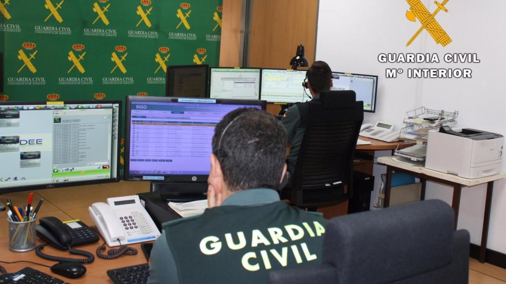 Un agente de la Guardia Civil.