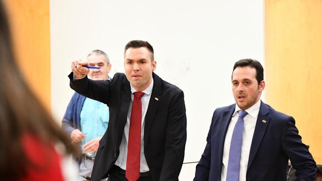 El diputado de Vox en Ceuta, Carlos Verdejo. Efe