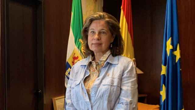 La vicepresidenta primera y consejera de Hacienda y Administración Pública de la Junta de Extremadura, Pilar Blanco-Morales