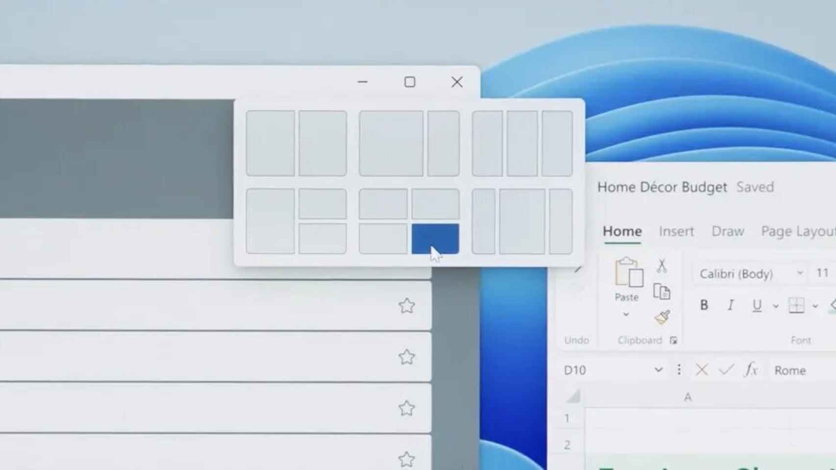 Nuevas opciones para las ventanas de Windows.