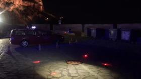 Dos drones de la Policía Local de Alicante vigilan la ciudad durante la noche de San Juan.