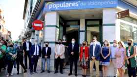 Paco Núñez abre de par en par la nueva sede del PP en Valdepeñas