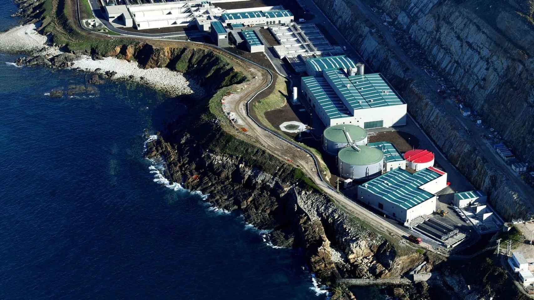 Estación Depuradora de Aguas Residuales de Bens (Coruña).