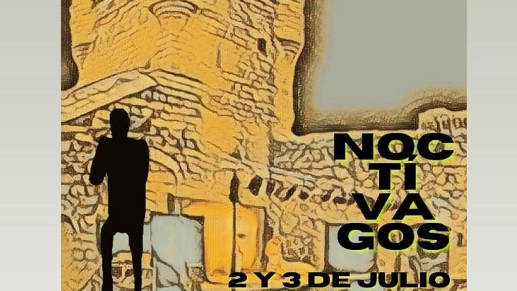 Detalle del cartel de Noctívagos 2021.