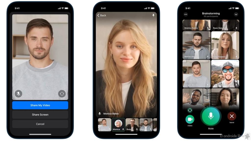 Group video calls on Telegram