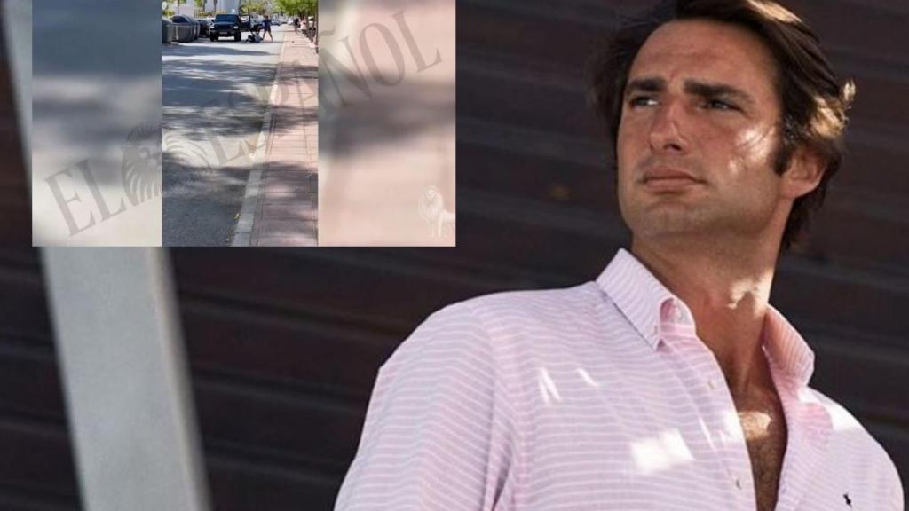 Javier Calle en montaje de JALEOS junto al vídeo del momento de la agresión.