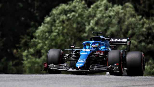 Fernando Alonso en el Gran Premio de Estiria