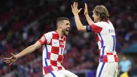 Kovacic celebra con Modric