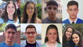 Los estudiante españoles con mejores calificaciones en la Selectividad 2021.