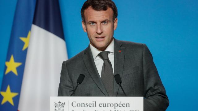 El presidente de Francia, Emmanuel Macron.