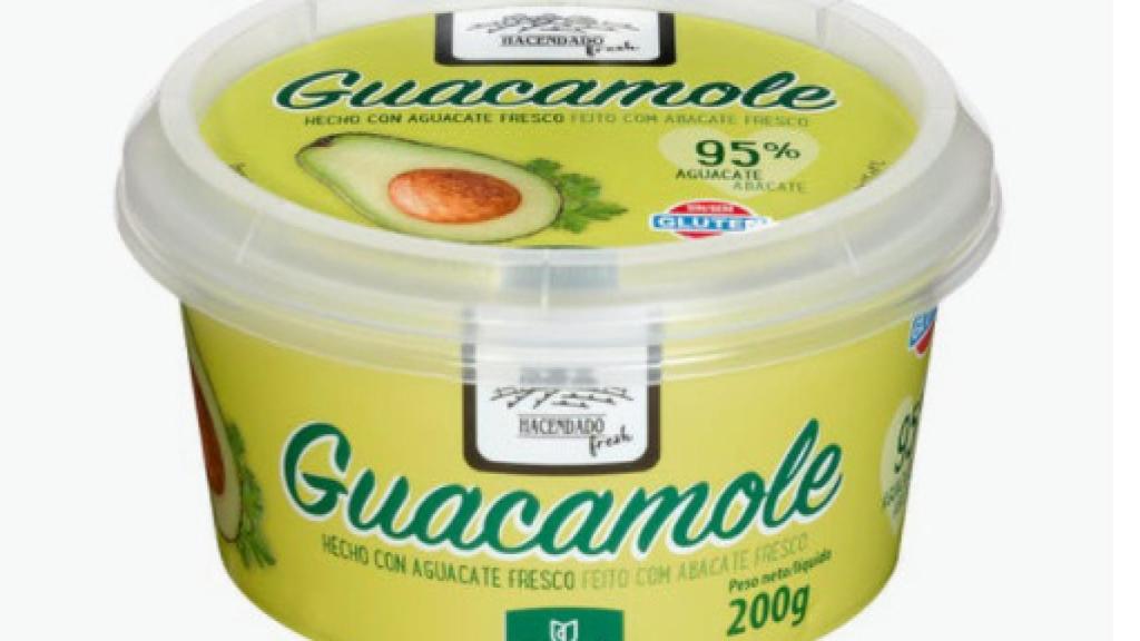 La tarrina de guacamole de Hacendado.