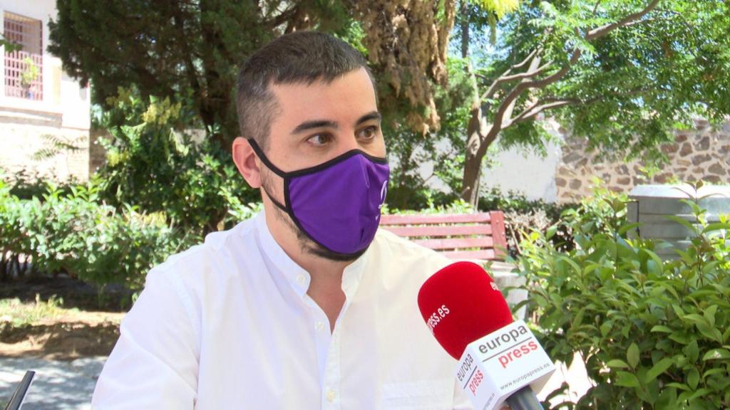 José Luis García Gascón, coordinador de Podemos en Castilla-La Mancha (EP)