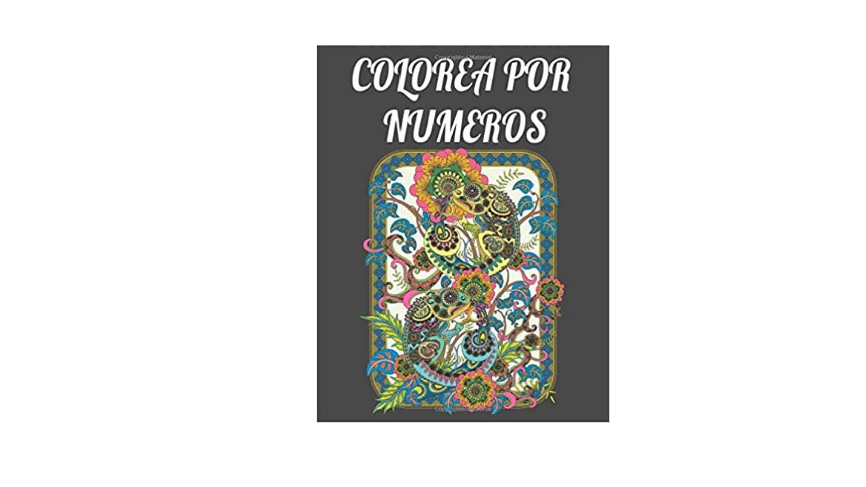 Tres libros para colorear por números para relajarte y desconectar
