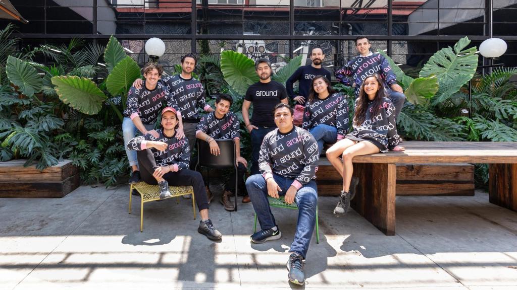 Equipo humano que hay detrás la startup Around, ahora en fase de expansión.