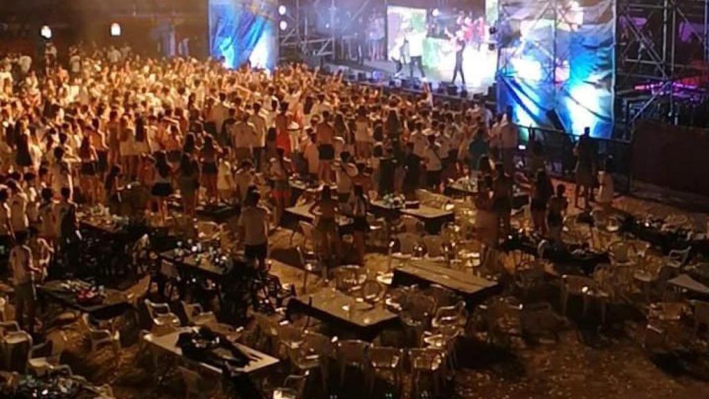 Imágenes del concierto que provocó el macrobrote