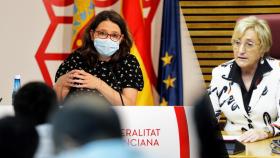 Mónica Oltra y Ana Barceló, enfrentadas por la gestión sanitaria.