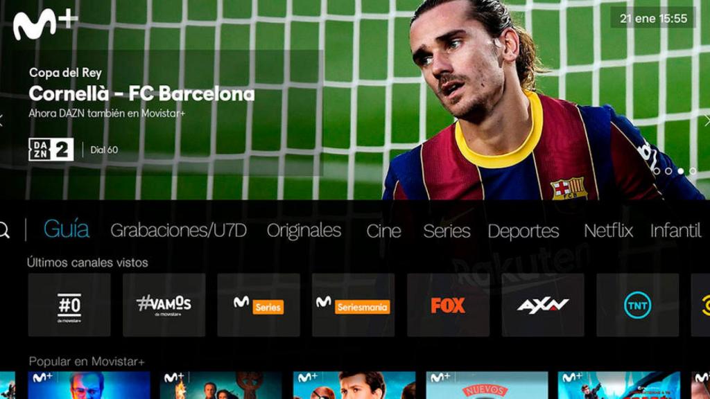 ver los partidos de LaLiga Santander en Movistar Plus+ a partir de la próxima temporada