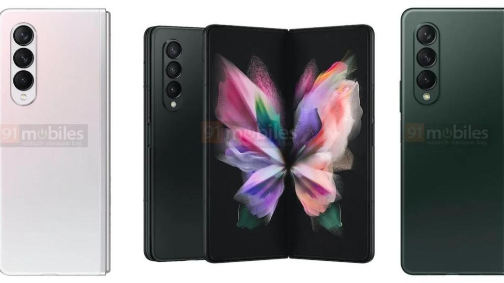 The Galaxy Z Fold 3 will launch in these colors - New photos