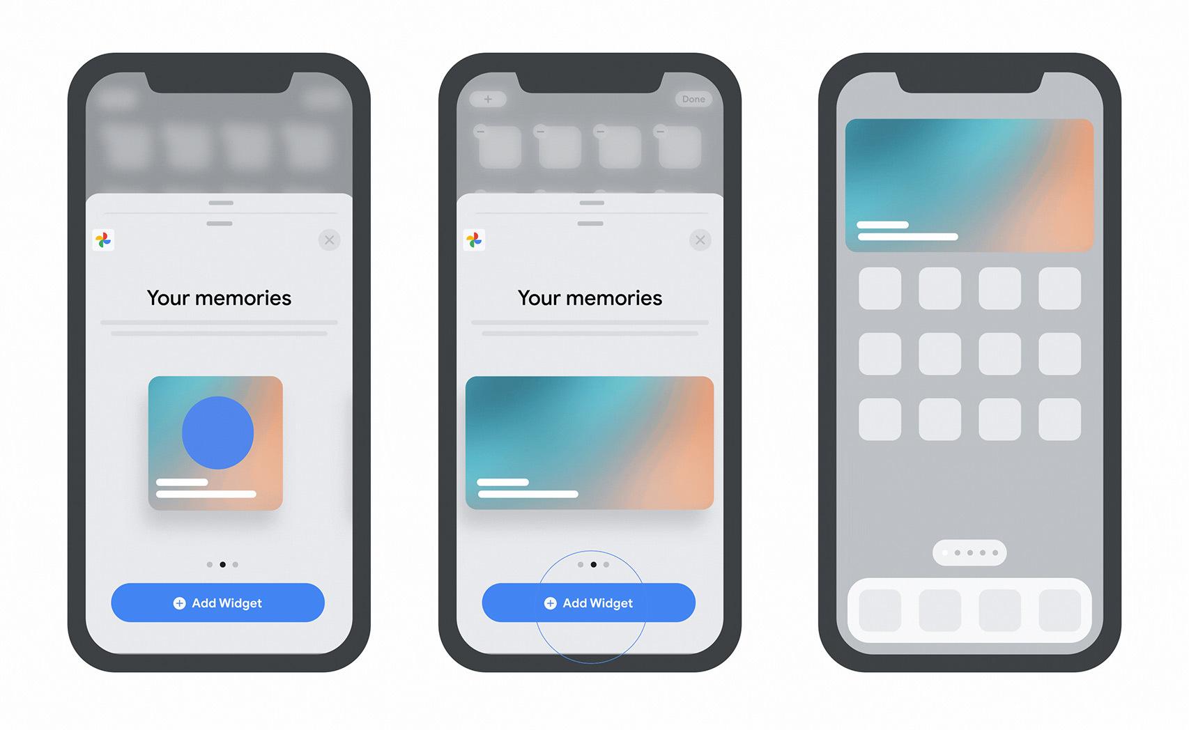 Así funciona el widget de Recuerdos en iOS