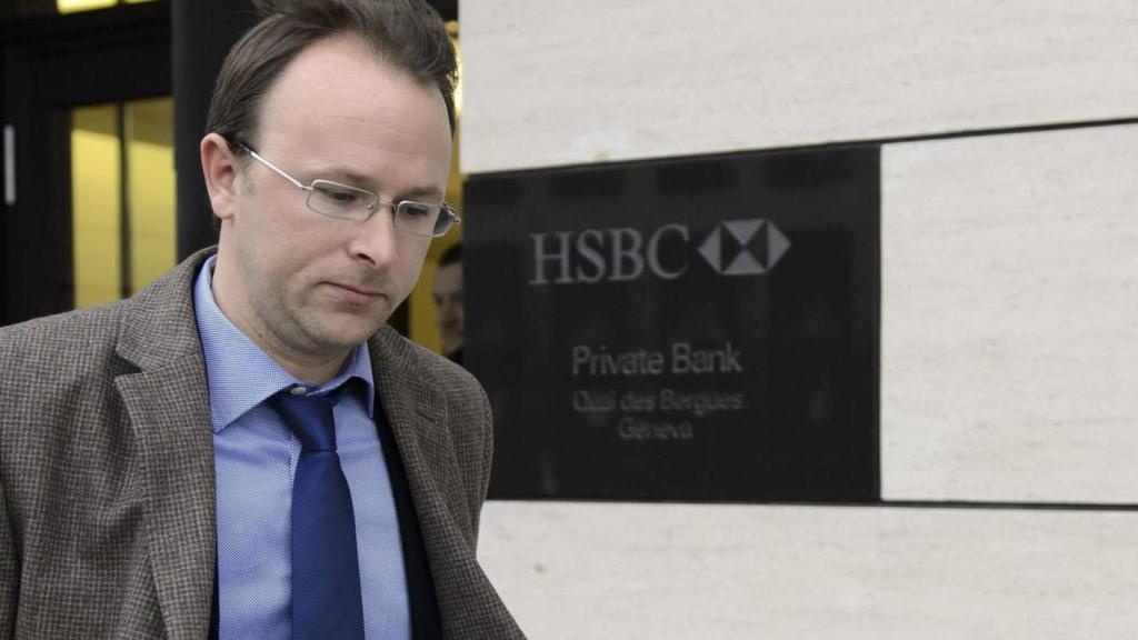 Yves Bertossa, tras un registro en el HSBC de Ginebra en 2015./