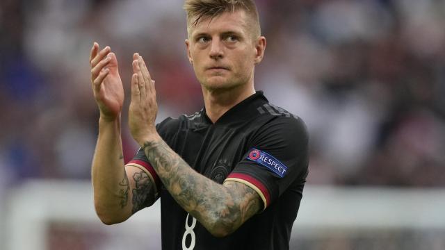 Toni Kroos en uno de sus últimos partidos con Alemania