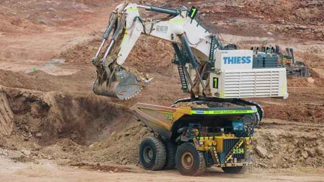 Operaciones mineras de Thiess en Australia.