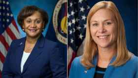 Vanessa Wyche y Janet Petro, las dos nuevas directoras de la NASA.