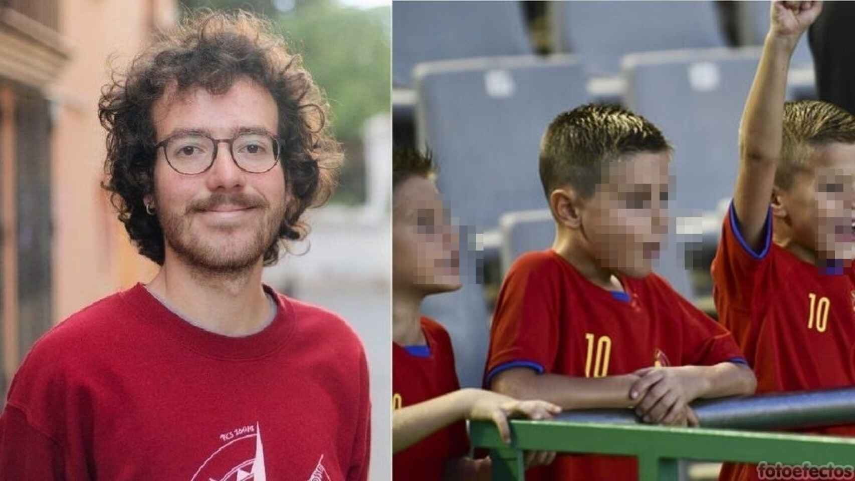 El 'racismo' de un monitor de la CUP: prohíbe a un niño ir con la camiseta  de España al campamento