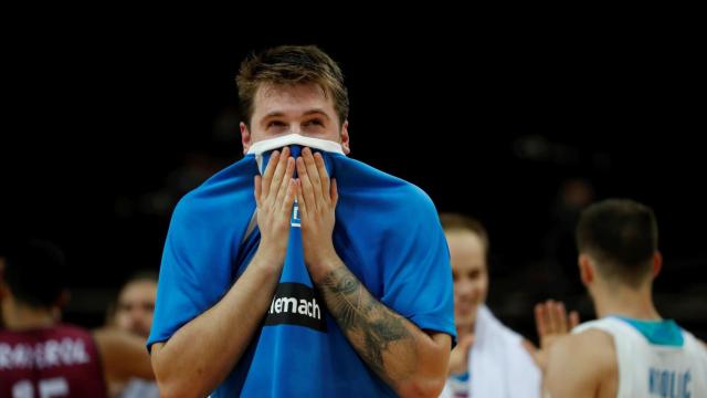 Doncic tras una importante victoria con Eslovenia