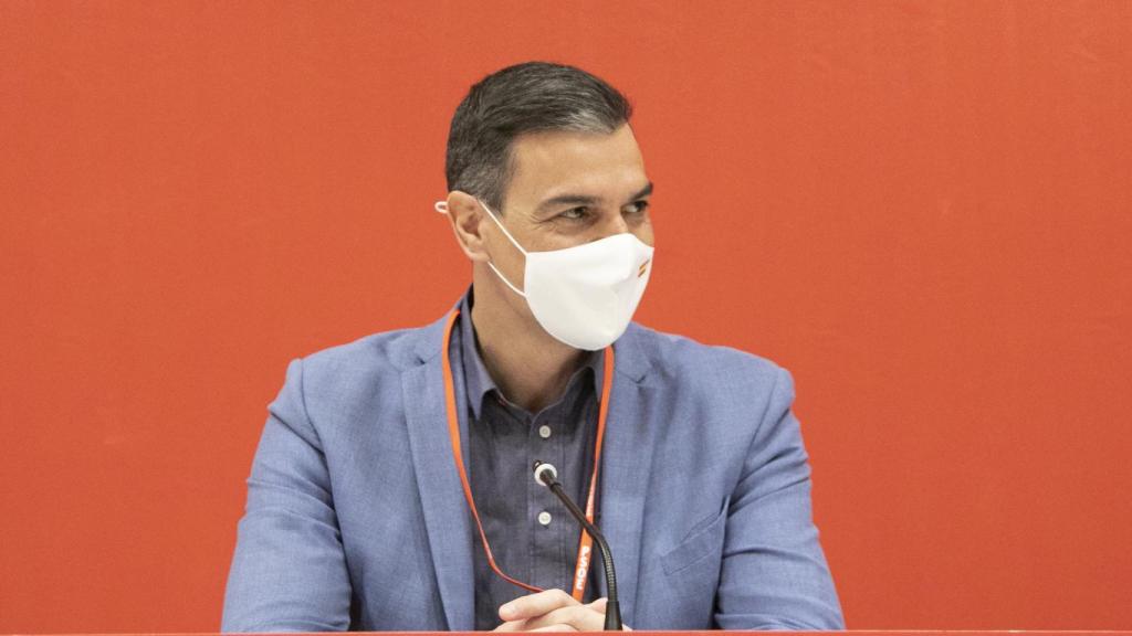 Pedro Sánchez, en el Comité Federal del PSOE.