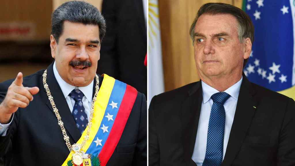 Nicolás Maduro y Jair Bolsonaro.