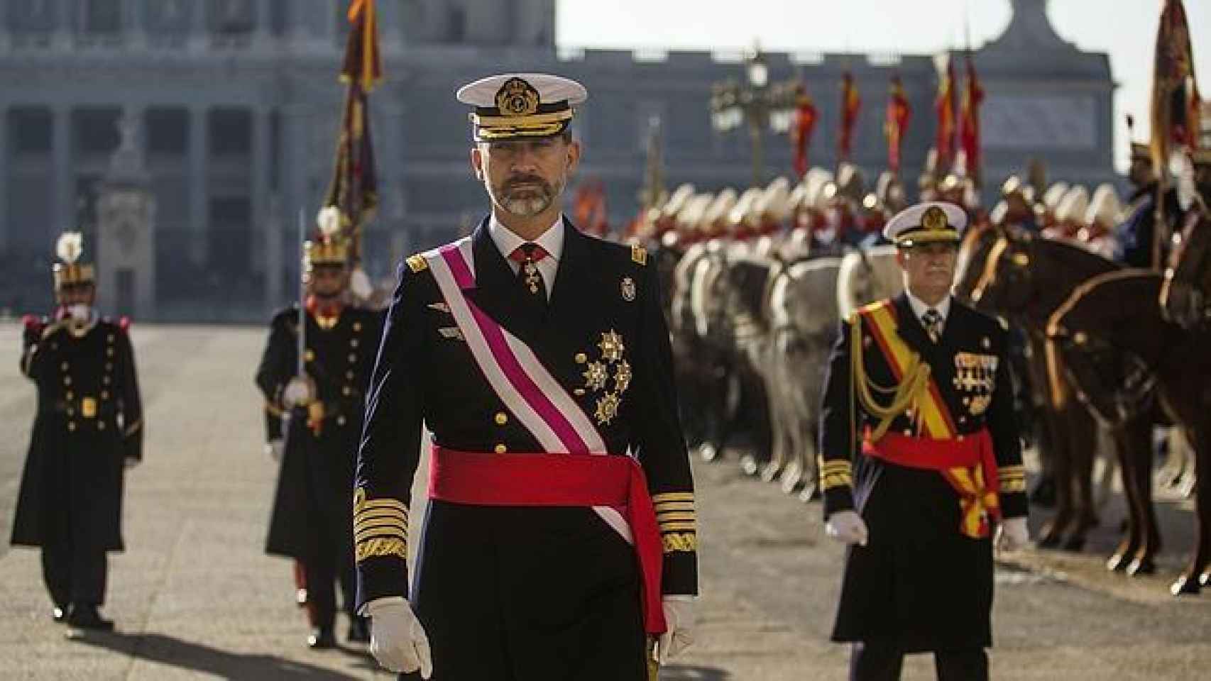 El Rey Felipe VI en una imagen de archivo.