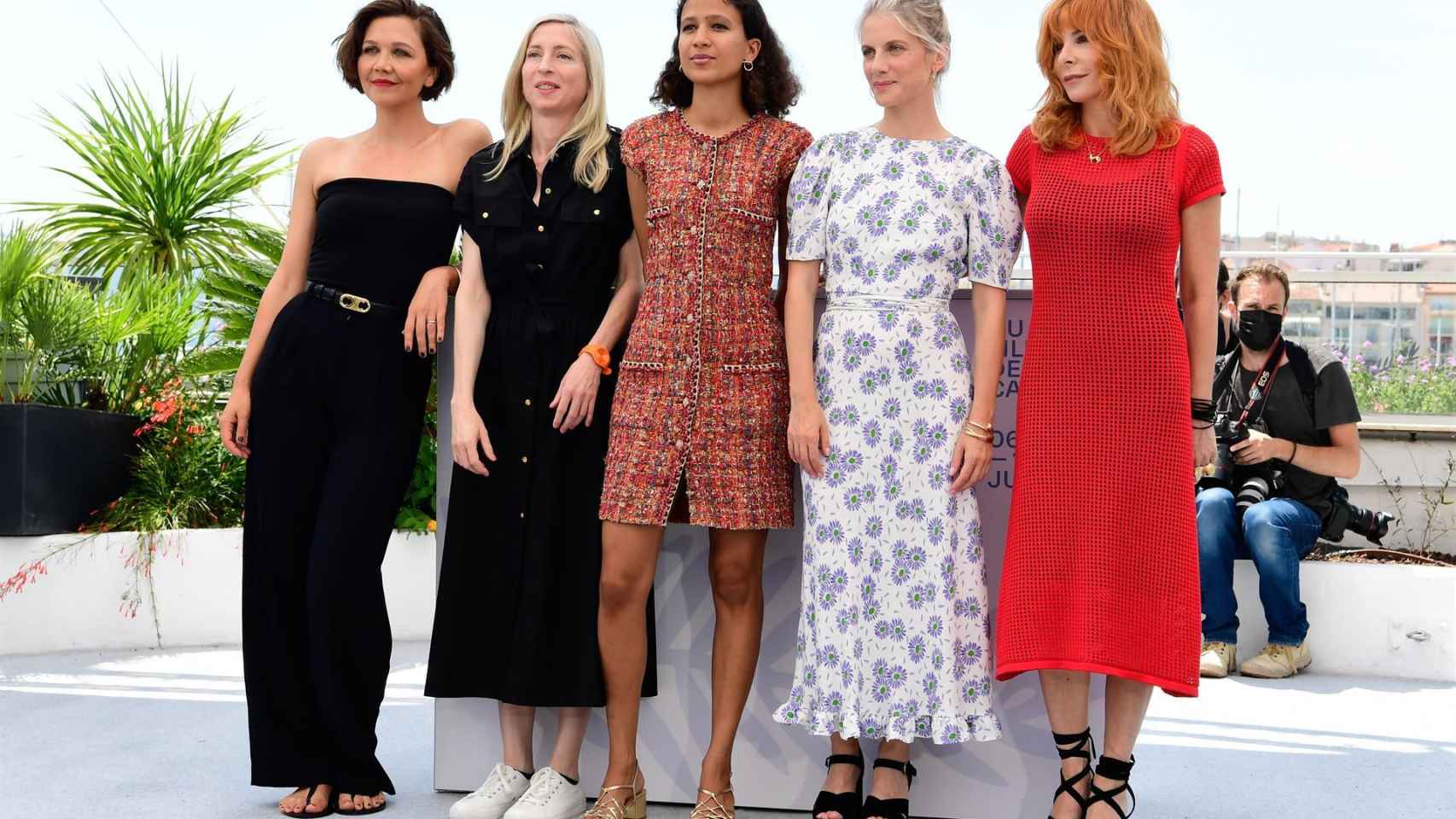 Las mujeres del jurado de Cannes.