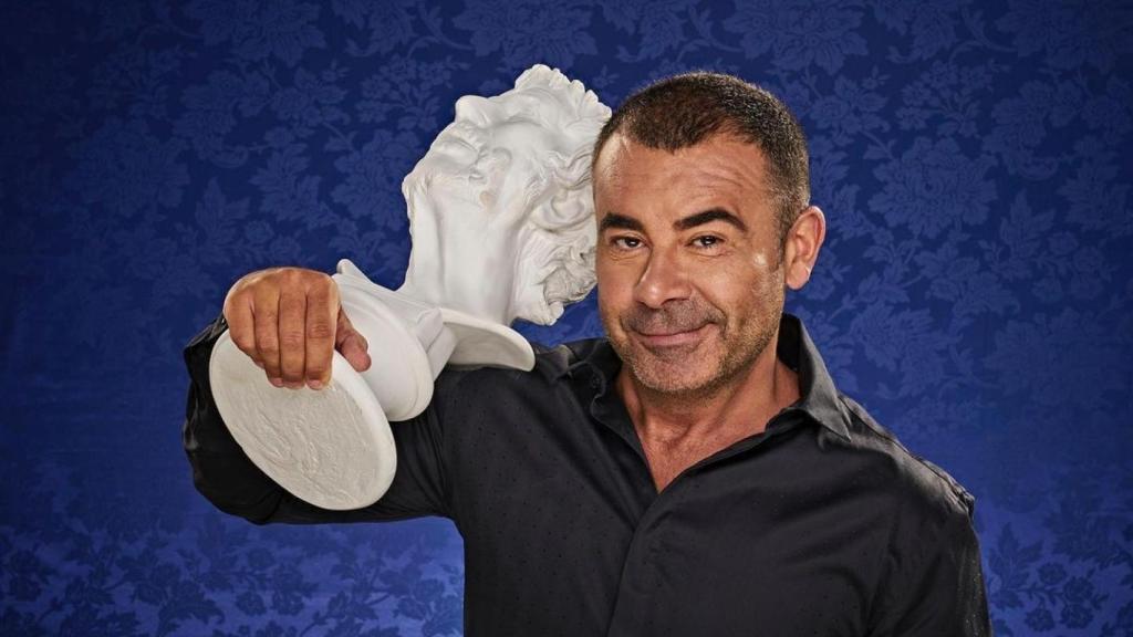 Jorge Javier en el cartel oficial de su obra, 'Desmontando a Séneca'.