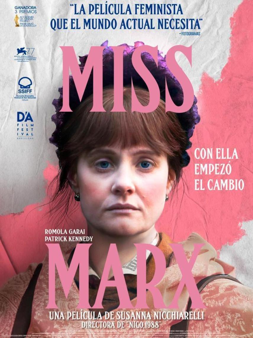 Poster de la película 'Miss Marx'.